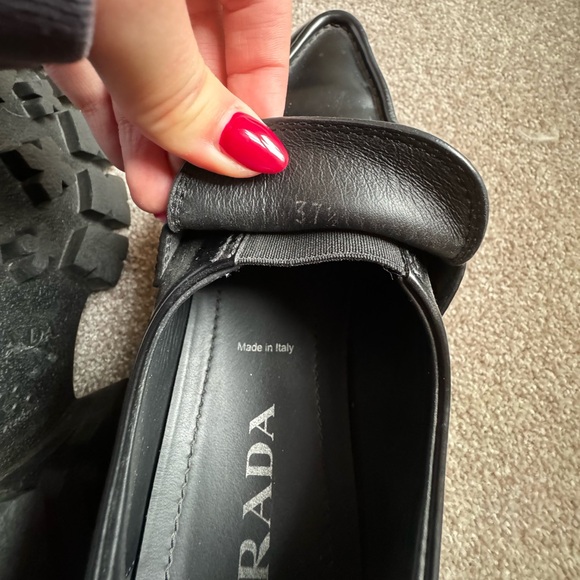 Prada pointed tip monolith loafers - Picture 5 of 5